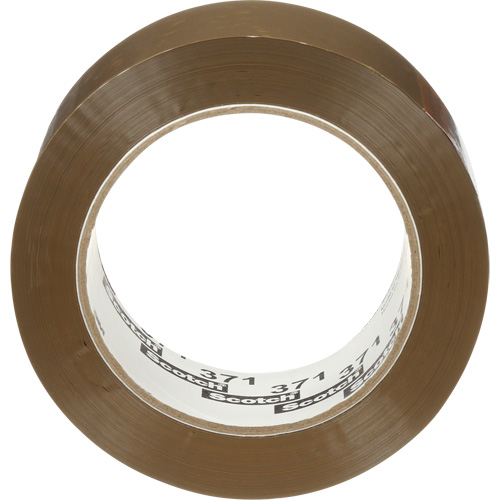 Scotch&reg; Box Sealing Tape 371, Hot Melt Adhesive, 1.9 mils, 48 mm (2") x 100 m (328') Auto-Cam