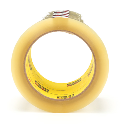 Ruban pour sceller les boîtes Scotch 375, Adh&eacute;sif Thermofusible, 3,1 mils, 72 mm (3") x 50 m (164') Auto-Cam