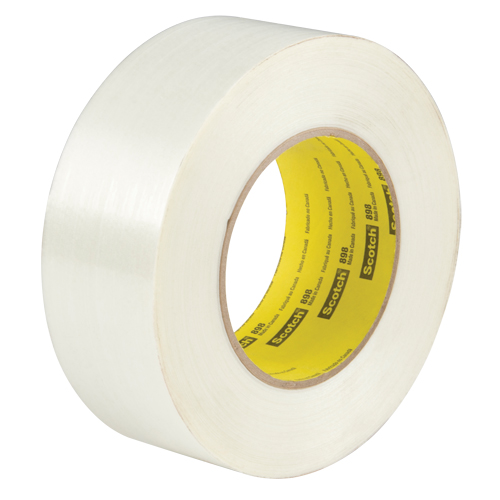 Ruban renforc&eacute; de filaments Scotch, &eacute;paisseur 6,6 mils, 48 mm (1-22/25") x 55 m (180')  Auto-Cam