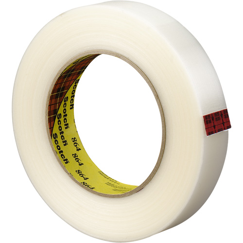 Ruban de cerclage renforc&eacute; Scotch, &eacute;paisseur 5,6 mils, 12 mm (1/2") x 330 m (1082')  Auto-Cam