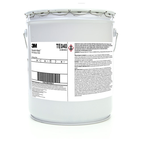 Scotch-Weld PUR Adhesive, 5 gal, Pail, Clear Auto-Cam