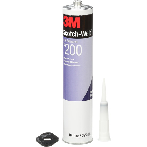 Scotch-Weld PUR Adhesive, 10 oz., Cartridge, Off-White Auto-Cam