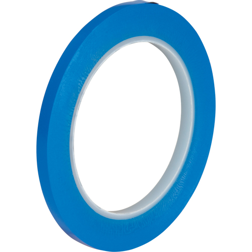 471 Vinyl Tape, 6 mm (1/4") W x 32.9 m (108') L, 5.3 mils, Blue Auto-Cam