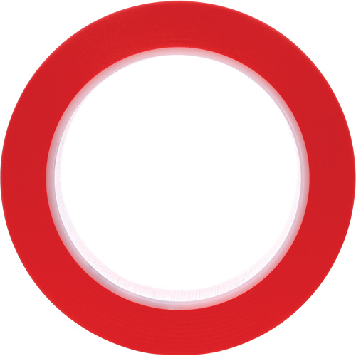 471 Vinyl Tape, 25.4 mm (1") W x 32.9 m (108') L, 5.2 mils, Red Auto-Cam