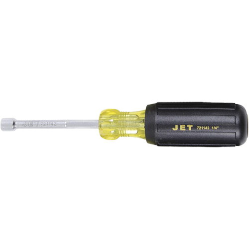 JKND-14 Nut Driver, 1/4" Drive, 3" L, Non Magnetic Auto-Cam