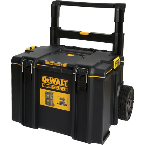 ToughSystem&reg; 2.0 Rolling Toolbox, 23-69/100" x 19-79/100" x 38-7/10", Black Auto-Cam