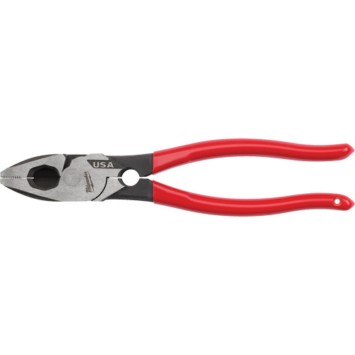 Lineman's Dipped Grip Pliers with Thread Cleaner Auto-Cam