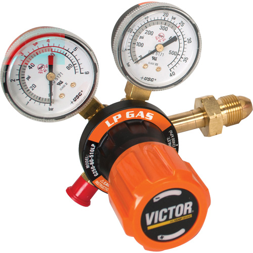 R&eacute;gulateur &agrave; un &eacute;tage G250, 9/16" NPT, PSI max. de 15 psi, Standard Auto-Cam