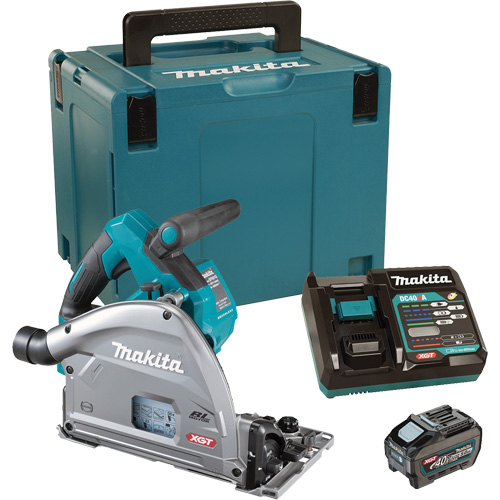 Scie circulaire &agrave; coupe plongeante avec moteur sans balai XGT BL, 6-1/2", 40 V Auto-Cam