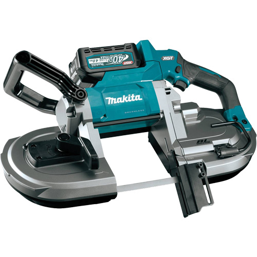 XGT Brushless Cordless Band Saw, 40 V, 5" Capacity Auto-Cam