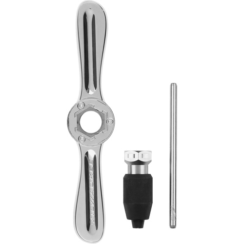 Col de taraus & poign&eacute;e de filetage de taraud & fili&egrave;re 2-en-1 Hex-Lok Auto-Cam