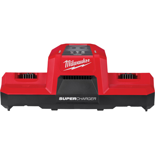 Super chargeur &agrave; double baie simultan&eacute;e M18, 18 V, Lithium-ion Auto-Cam