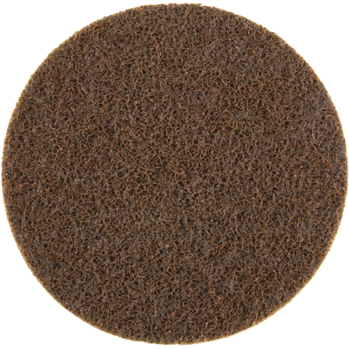 Disque de conditionnement de surface Scotch-Brite, 5" dia., Oxyde d'aluminium Auto-Cam