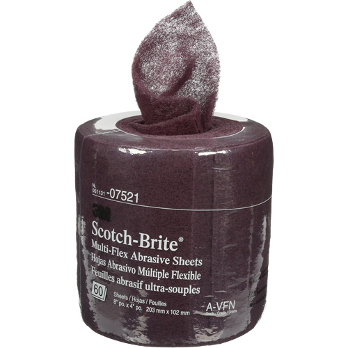 Scotch-Brite Sheet Rolls, Very Fine, 8" W x 6-2/3 yd. L Auto-Cam