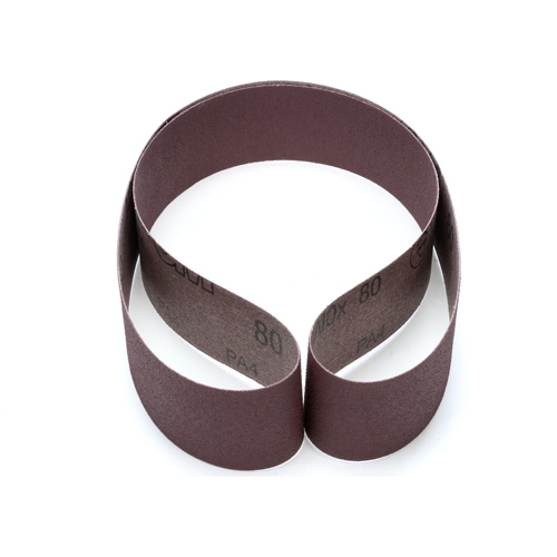 Cloth Belt 241D, 3" W X 24" L, Aluminum Oxide, 80 Grit Auto-Cam