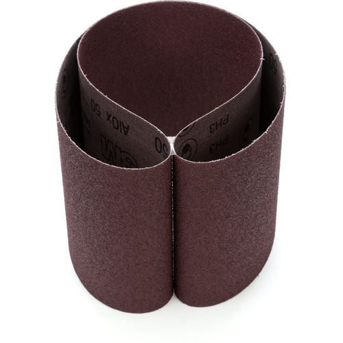 Cloth Belt 241D, 6" W x 48" L, Aluminum Oxide, 50 Grit Auto-Cam