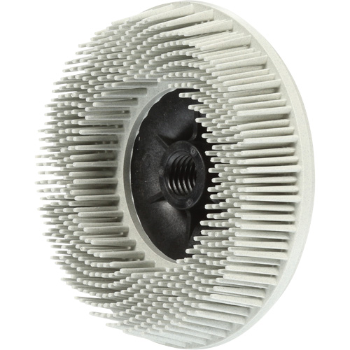 Disques radiaux bristle pour meuleuses angulaires Scotch-Brite, C&eacute;ramique, Grain 120, 4-1/2" dia. Auto-Cam