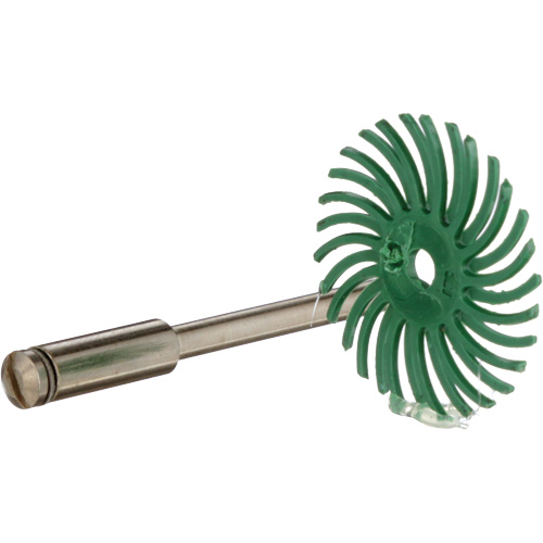 Scotch-Brite Radial Bristle Discs, Ceramic, 50X Grit, 1" Dia. Auto-Cam