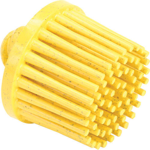 Roloc Bristle Discs, 80 Grit, 1" Dia. Auto-Cam
