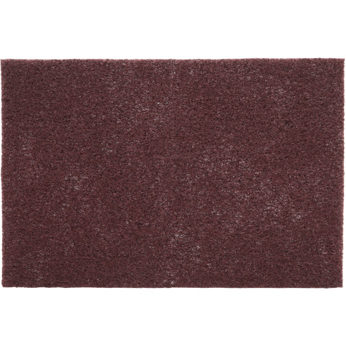 Scotch-Brite Production Hand Pads, Aluminum Oxide, 6" x 9", Very Fine Grit Auto-Cam