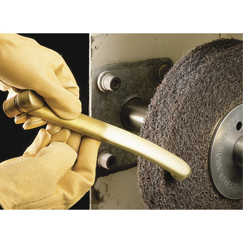 Scotch-Brite Multi-Finishing Wheels, 8" x 1", 3" Arbor Auto-Cam