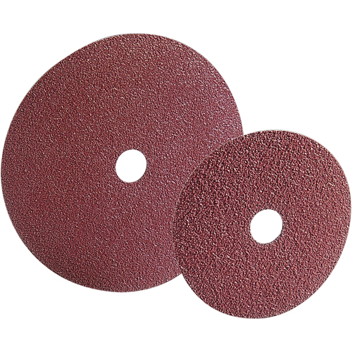 Disques en fibre pour le m&eacute;tal F240, Oxyde d'aluminium, 120, 7" Dia x 7/8" Arbre Auto-Cam
