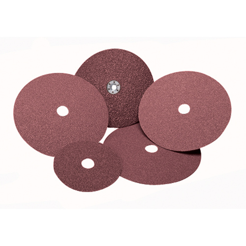 Disques en fibre pour le m&eacute;tal F240, Oxyde d'aluminium, 50, 4-1/2" Dia x 7/8" Arbre Auto-Cam