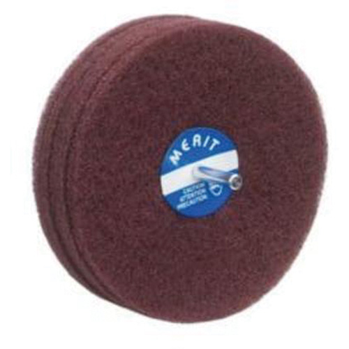 Abrasotex Non-Woven Disc Wheel, 5" Dia., Fine Grit, Aluminum Oxide Auto-Cam