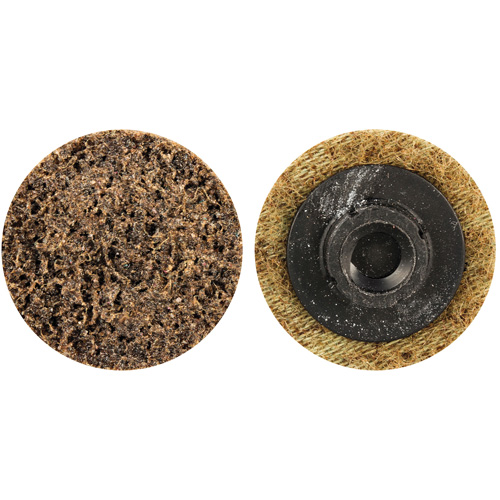 Surface Prep Quick-Change Disc, 1" Dia., Coarse Grit, Aluminum Oxide Auto-Cam