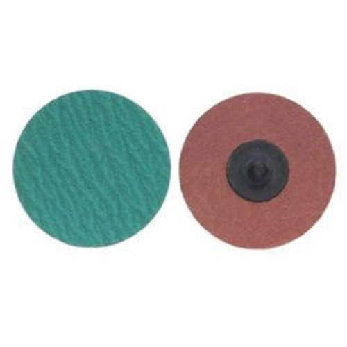 Quick-Change Discs, 3" Dia., 36 Grit, Zirconia Alumina Auto-Cam