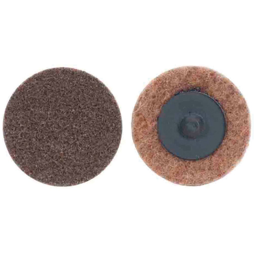 Non-Woven Quick-Change Discs, 2" Dia., Extra Coarse Grit, Aluminum Oxide Auto-Cam