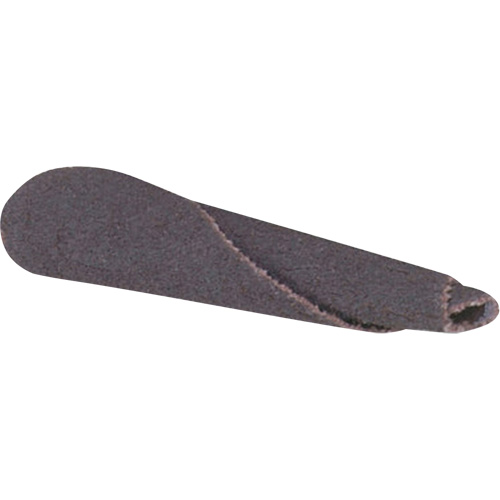 ALO Spiral Cartridge Roll, 320 Grit, 3/16" Dia., Aluminum Oxide, 1" L, 1/8" Arbor Auto-Cam