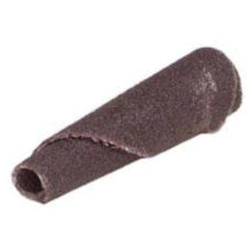 ALO Spiral Cartridge Roll, 60 Grit, 3/16" Dia., Aluminum Oxide, 1" L, 1/8" Arbor Auto-Cam