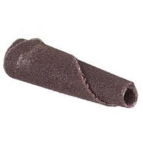 ALO Spiral Cartridge Roll, 180 Grit, 3/16" Dia., Aluminum Oxide, 1" L, 1/8" Arbor Auto-Cam