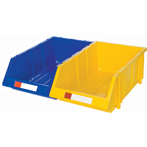 Stack & Hang Bin, 11-13/16" W x 7" H x 17-11/16" D, Yellow Auto-Cam