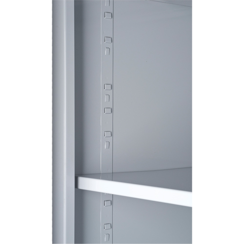 Deep Door Combination Cabinets, 38" W x 24" D x 72" H, Grey Auto-Cam