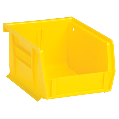 Ultra Stack & Hang Bin, 4-1/8" W x 3" H x 5-3/8" D, Yellow Auto-Cam
