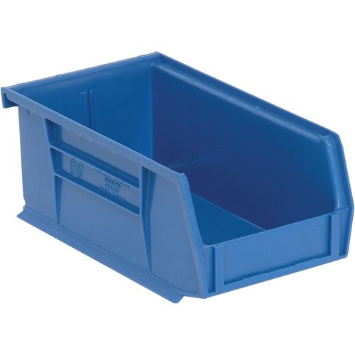 Ultra Stack & Hang Bin, 4-1/8" W x 3" H x 7-3/8" D, Blue Auto-Cam