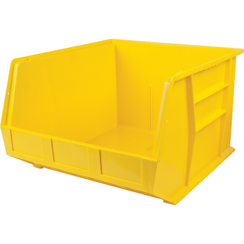 Ultra Stack & Hang Bin, 16-1/2" W x 11" H x 18" D, Yellow Auto-Cam