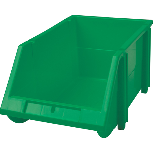 Stack & Hang Bin, 5-7/8" W x 4-11/16" H x 9-13/16" D, Green Auto-Cam