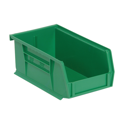Ultra Stack & Hang Bin, 4-1/8" W x 3" H x 7-3/8" D, Green Auto-Cam