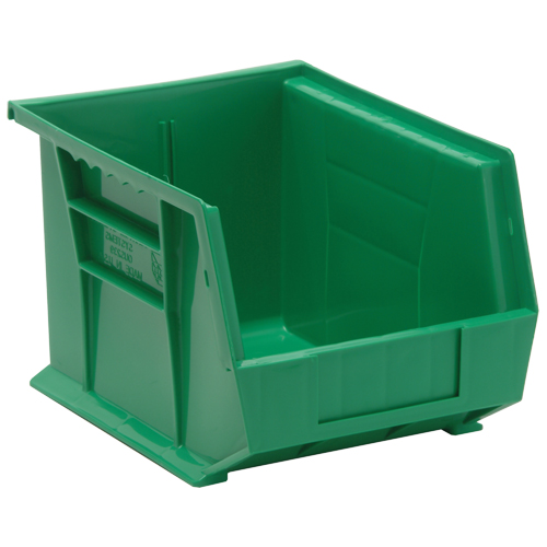 Bacs ultra empilable & suspendable, 8-1/4" la, 7" h x 10-3/4" p, Vert Auto-Cam