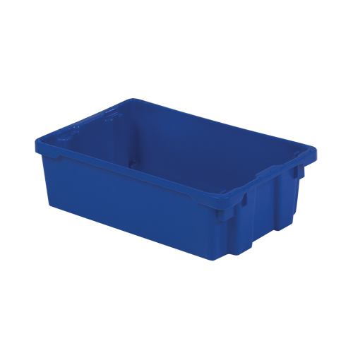 Contenants Stack-N-Nest Polylewton, 6,2" x 20,1" x 13", Bleu Auto-Cam