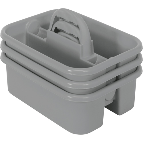 Supply Caddy, 8-3/4" x 13-3/8" x 13-3/8", Grey Auto-Cam