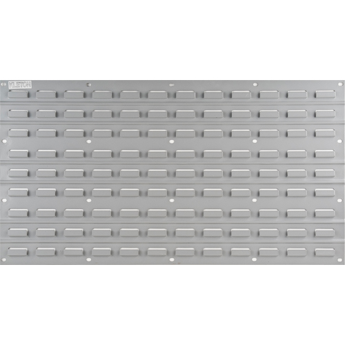 Panneau perfor&eacute; en m&eacute;tal pour bacs, 32 bacs, 36" la x 1/8" p x 19" h Auto-Cam