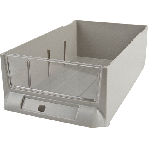 Replacement Drawer for KPC-200 Parts Cabinets, Plastic, 5-3/8" W x 9-13/16" D x 3-3/10" H, Grey Auto-Cam