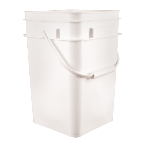 Seau carr&eacute;, Plastique, 4,25 gal. Auto-Cam