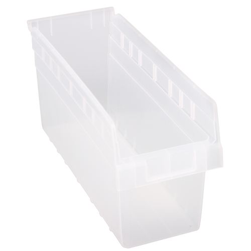 Bacs pour &eacute;tag&egrave;re Store-Max, 6-5/8" la x 8" H x 17-7/8" p, Transparent, Capacit&eacute; 56 lb Auto-Cam