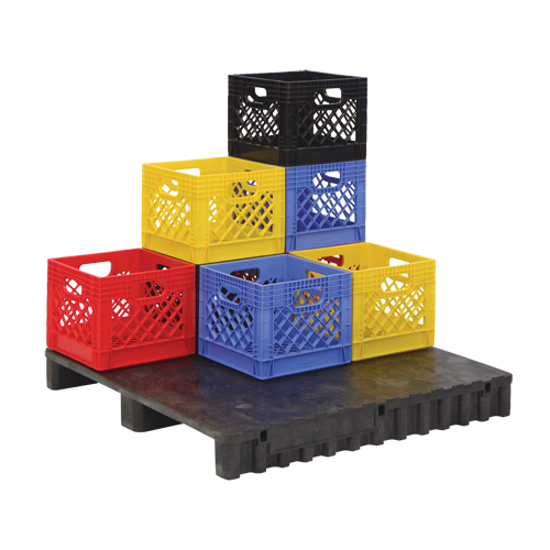 Caisse en plastique pour produits laitiers Auto-Cam