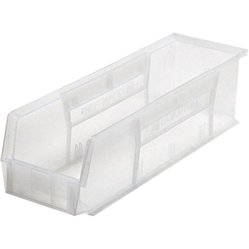 Ultra Stack & Hang Bin, 17-7/8" W x 5" H x 5-1/2" D, Clear Auto-Cam